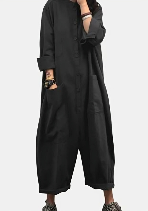 Oversize bekväm jumpsuit för kvinnor