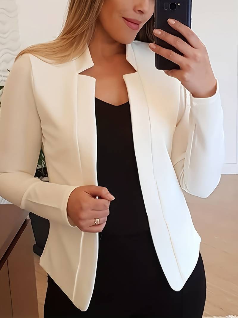 Elegant långärmad blazer