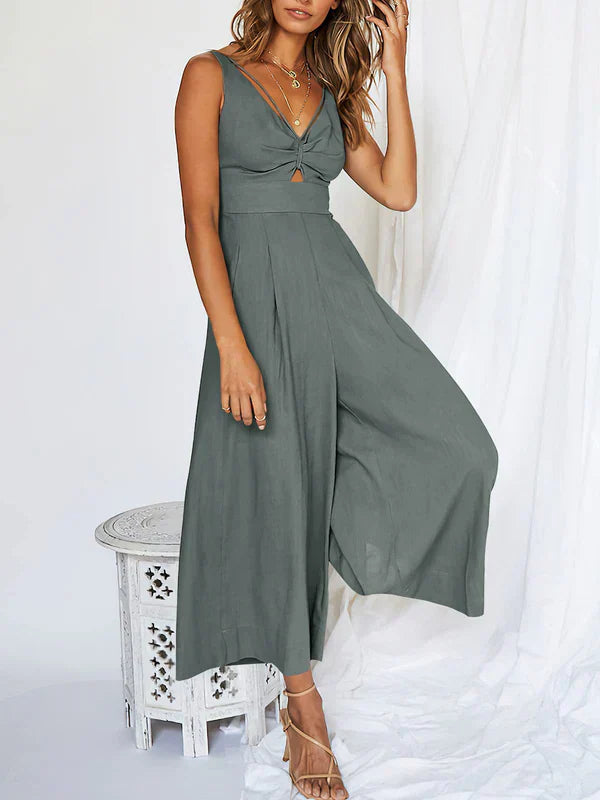 Elegant sommarjumpsuit för kvinnor