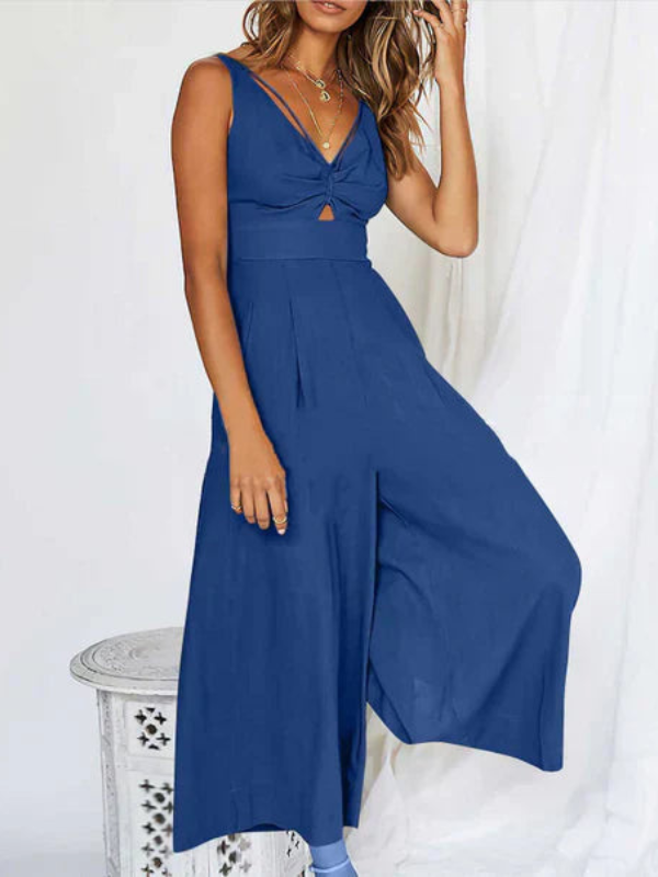 Elegant sommarjumpsuit för kvinnor