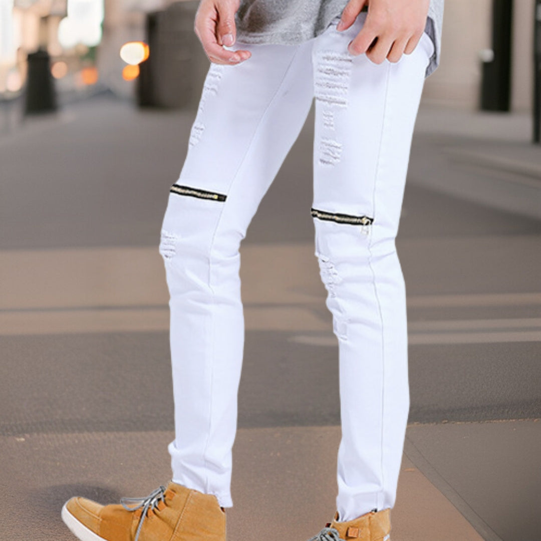 Alaric™ | High Street Rippad Denim