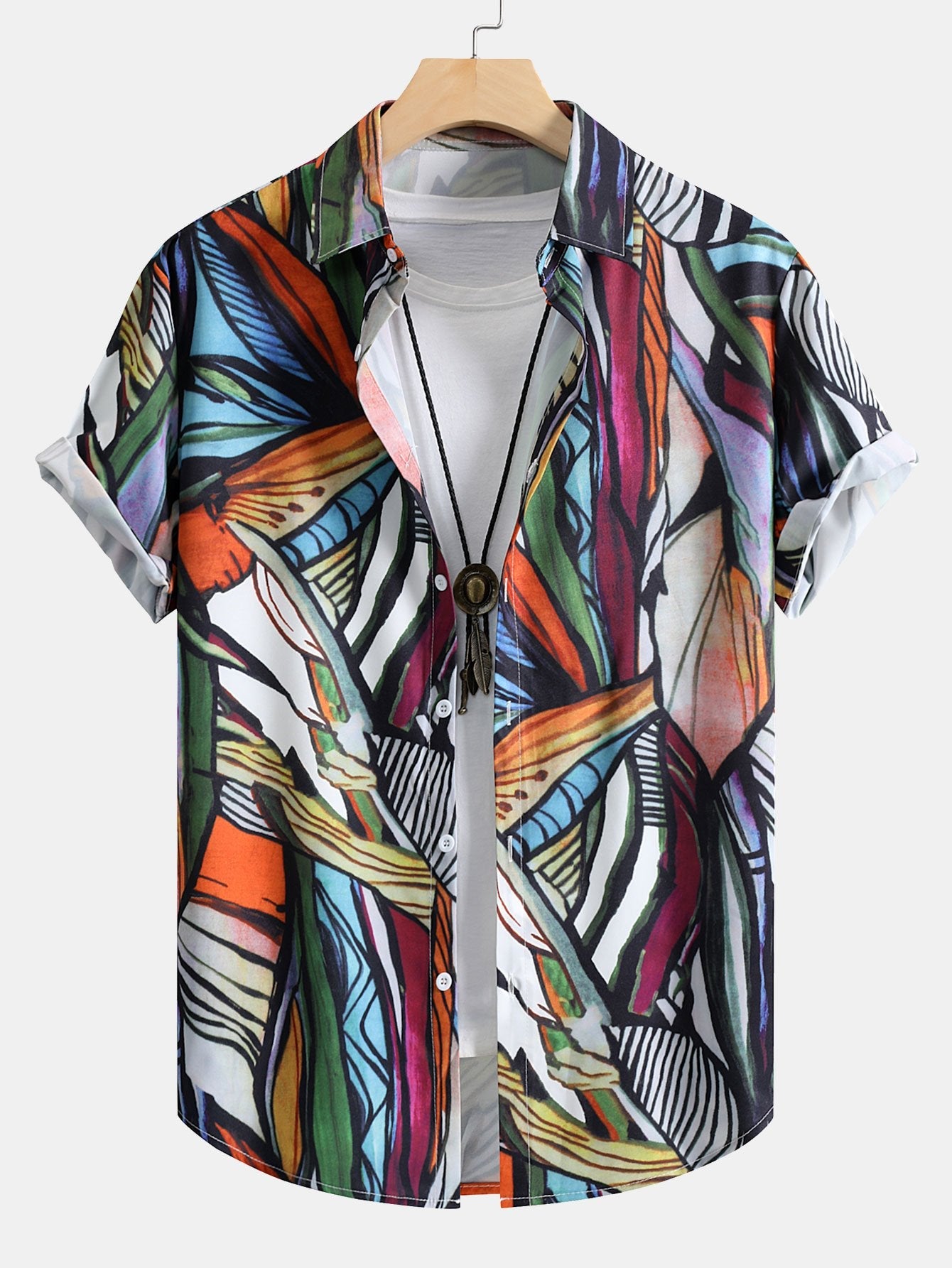 Abstract Print Shirt