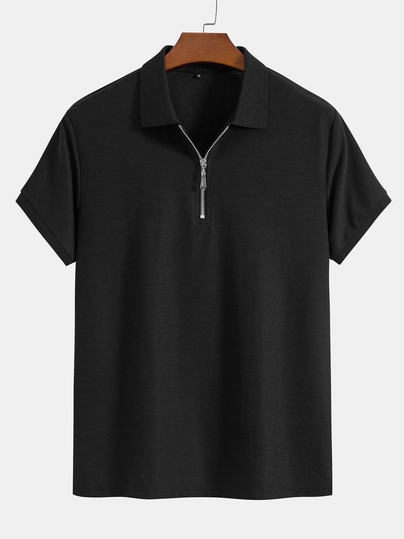 Mesh Zip Polo