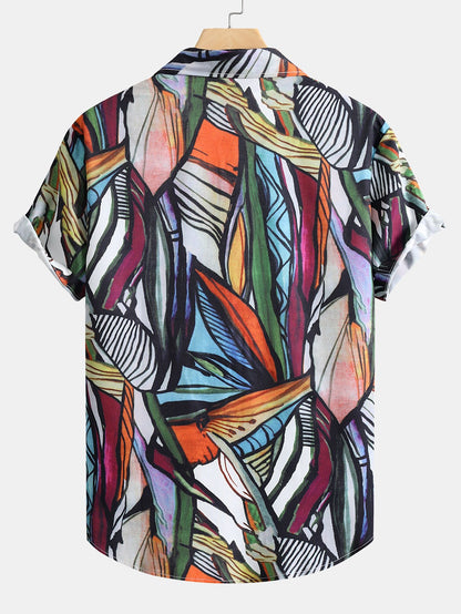 Abstract Print Shirt