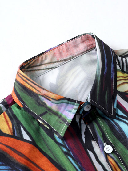 Abstract Print Shirt