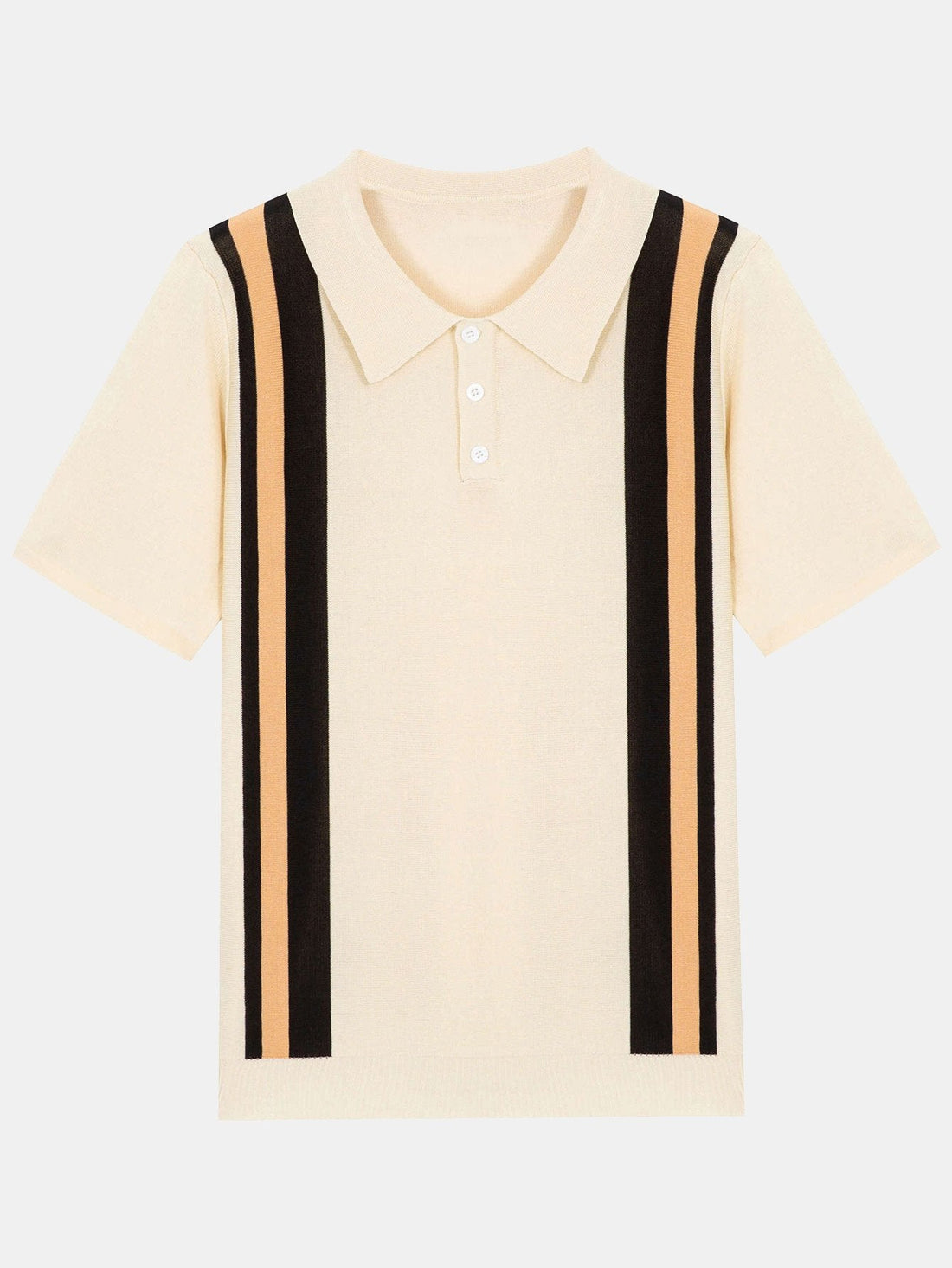 Striped Sweater Polo