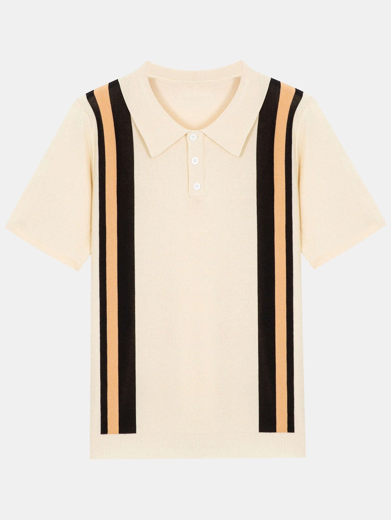 Striped Sweater Polo